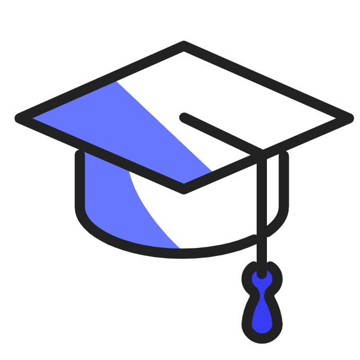 etudiant bleu